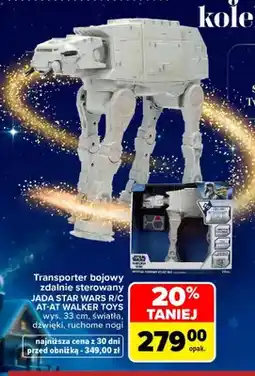 Carrefour Transporter bojowy zdalnie sterowany Jada Star Wars R/C AT-AT Walker Toys oferta