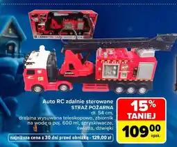 Carrefour Auto RC zdalnie sterowane straż pożarna dł. 54 cm oferta