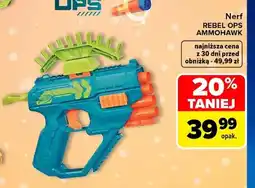 Carrefour Wyrzutnia Nerf Rebel Ops Ammohawk oferta