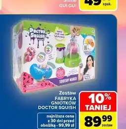 Carrefour Zestaw Fabryka gniotków Doctor Squish oferta