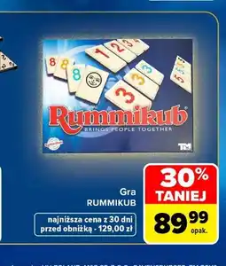 Carrefour Gra Rummikub oferta