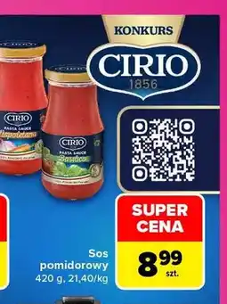 Carrefour Sos pomidorowy Cirio oferta