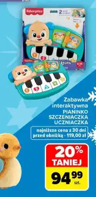 Carrefour Zabawka interaktywna Pianinko Szczeniaczka Uczniaczka Fisher-Price oferta