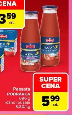 Carrefour Passata Podravka oferta