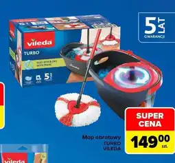 Carrefour Mop obrotowy Turbo Vileda oferta