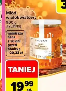Carrefour Miód wielokwiatowy Huzar oferta