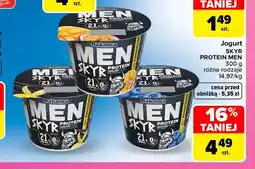 Carrefour Jogurt Skyr Protein Men Bakoma oferta