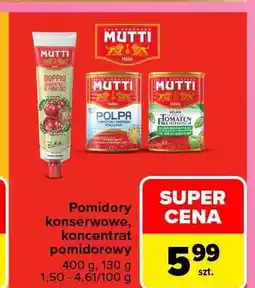Carrefour Koncentrat pomidorowy Mutti oferta