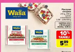 Carrefour Pieczywo chrupkie żytnie Wasa oferta