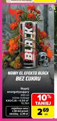 Carrefour Napój energetyzujący Black oferta