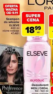 Carrefour Szampon do włosów Elseve L'Oréal Paris oferta