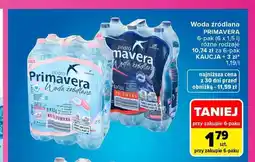 Carrefour Woda źródlana Primavera oferta