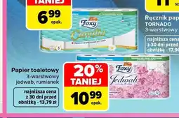 Carrefour Papier toaletowy 3-warstwowy jedwab Foxy oferta