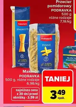 Carrefour Makaron Podravka oferta
