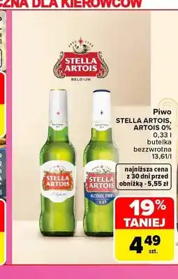 Carrefour Piwo Stella Artois oferta