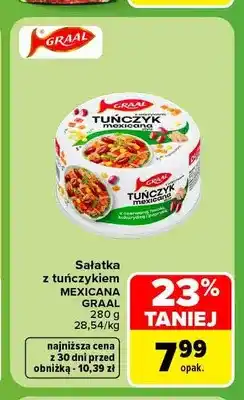 Carrefour Sałatka z tuńczykiem mexicana Graal oferta