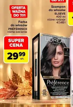 Carrefour Farba do włosów Préférence L'Oréal Paris oferta