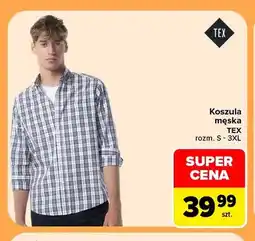 Carrefour Koszula męska TEX oferta