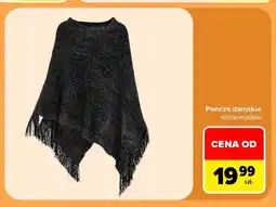 Carrefour Ponczo damskie oferta
