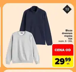 Carrefour Bluza dresowa męska TEX oferta