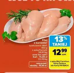 Carrefour Filet z kurczaka oferta