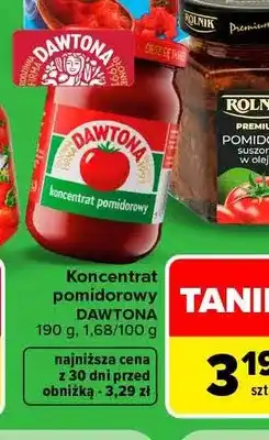 Carrefour Koncentrat pomidorowy Dawtona oferta