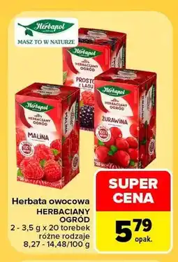 Carrefour Herbata owocowa Herbapol Herbaciany Ogród oferta
