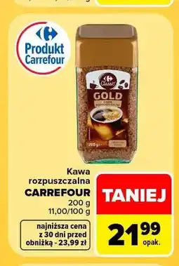 Carrefour Kawa rozpuszczalna Carrefour oferta