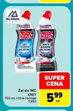 Carrefour Żel do WC Kret oferta