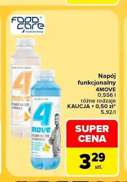 Carrefour Napój funkcjonalny 4Move Vitamins+Minerals oferta
