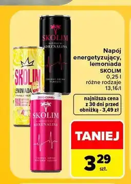 Carrefour Lemoniada Skolim cytryna & mięta oferta