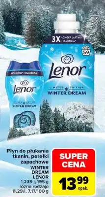Carrefour Płyn do płukania tkanin Winter Dream Lenor oferta