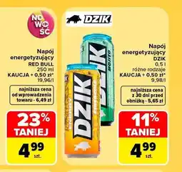 Carrefour Napój energetyzujący Dzik Pineapple oferta