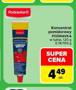 Carrefour Koncentrat pomidorowy w tubie Podravka oferta