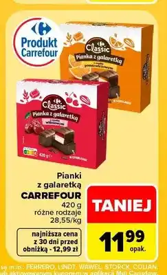 Carrefour Pianki z galaretką Carrefour Classic oferta