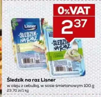 Lewiatan Śledzik na raz Lisner 100g oferta