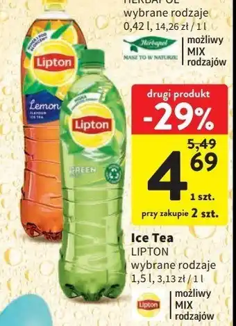 Carrefour Herbata mrożona classic 1 BTL 1.5 L oferta