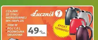 Auchan Czajnik wk180 plus czerwony 1 SZT oferta