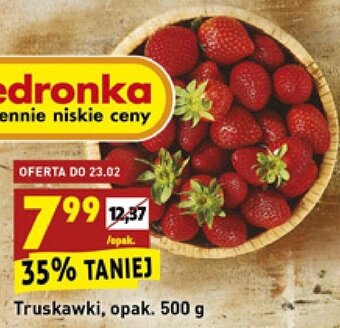 Biedronka Truskawki 500g oferta
