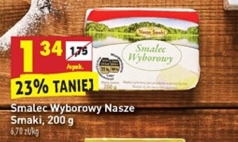 Biedronka Smalec Wyborowy Nasze Smaki 200g oferta