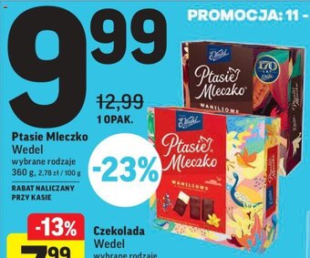 Intermarche Ptasie Mleczko E. Wedel 360g oferta