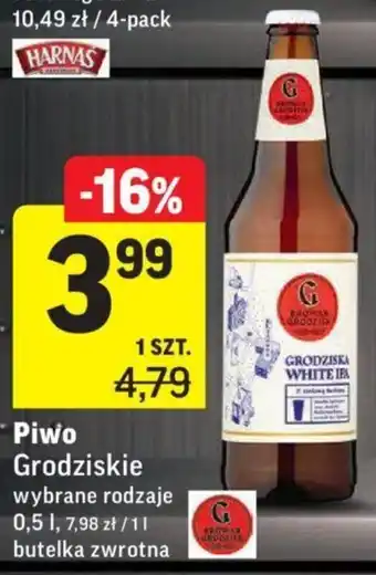 Intermarche Piwo Grodziskie 500ml oferta