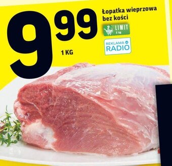 Intermarche Łopatka wieprzowa bez kości 1kg oferta