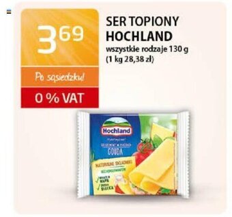 ABC Ser topiony Hochland 130g oferta