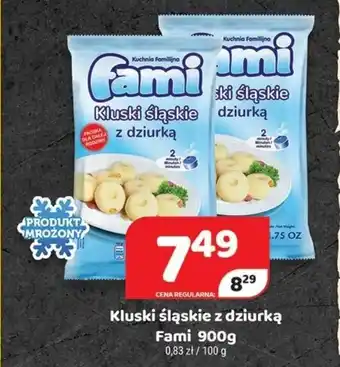 Delfin Kluski śląskie z dziurką Fami 900g oferta