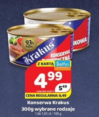 Delfin Konserwa Krakus 300g oferta