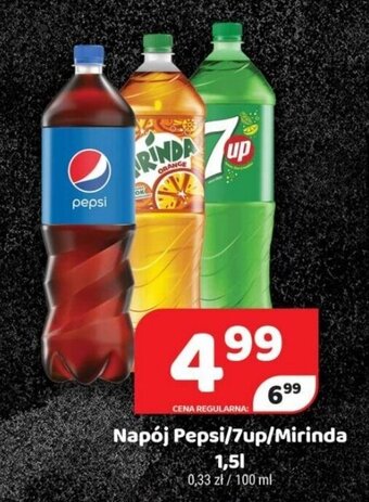 Delfin Napój Pepsi/7UP/Mirinda 1,5l oferta