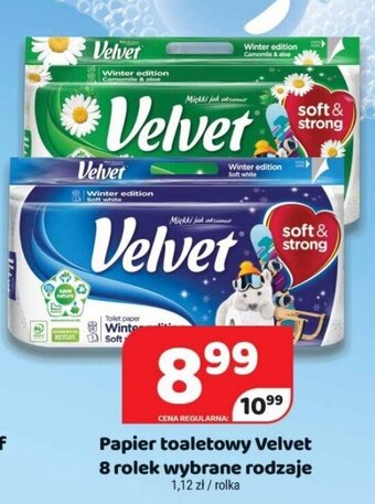 Delfin Papier toaletowy Velvet 8 rolek oferta