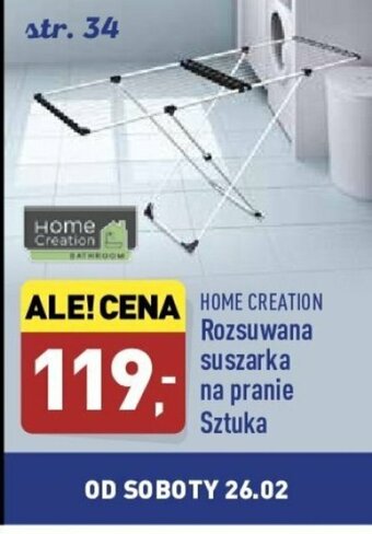 ALDI Rozsuwana suszarka na pranie oferta