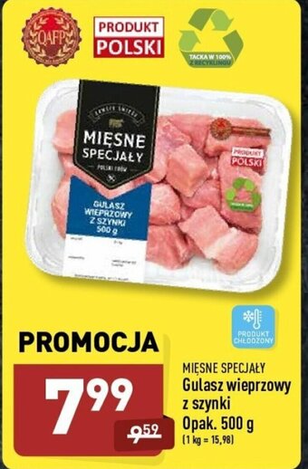 ALDI Gulasz wieprzowy z szynki 500g oferta